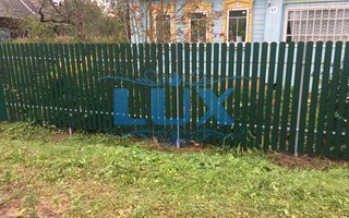 заборы из евроштакетника фото № 26