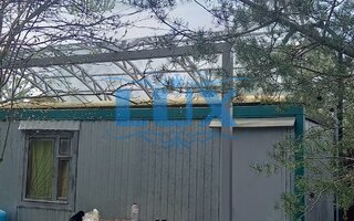 навес арочный для дачного домика